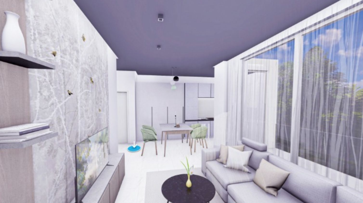 Direct Dezvoltator Ap, 2 cam 66  mp  Et. 3/5 OBA REZIDENCE   Mamaia Nord — fotografia 3