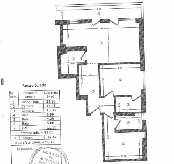 Apartament decomandat cu 3 camere | BarbuVăcărescu | Parcare subterană — fotografia 13