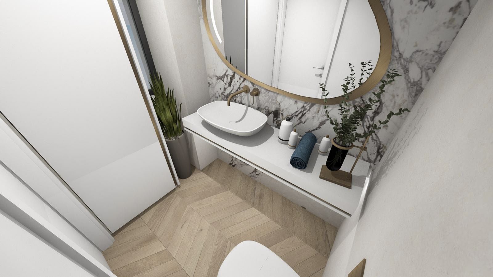 Vilă contemporană în construcție – livrare în 2026, situată în Pipera, Voluntari — fotografia 14