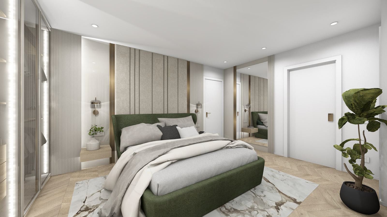 Vilă contemporană în construcție – livrare în 2026, situată în Pipera, Voluntari — fotografia 15