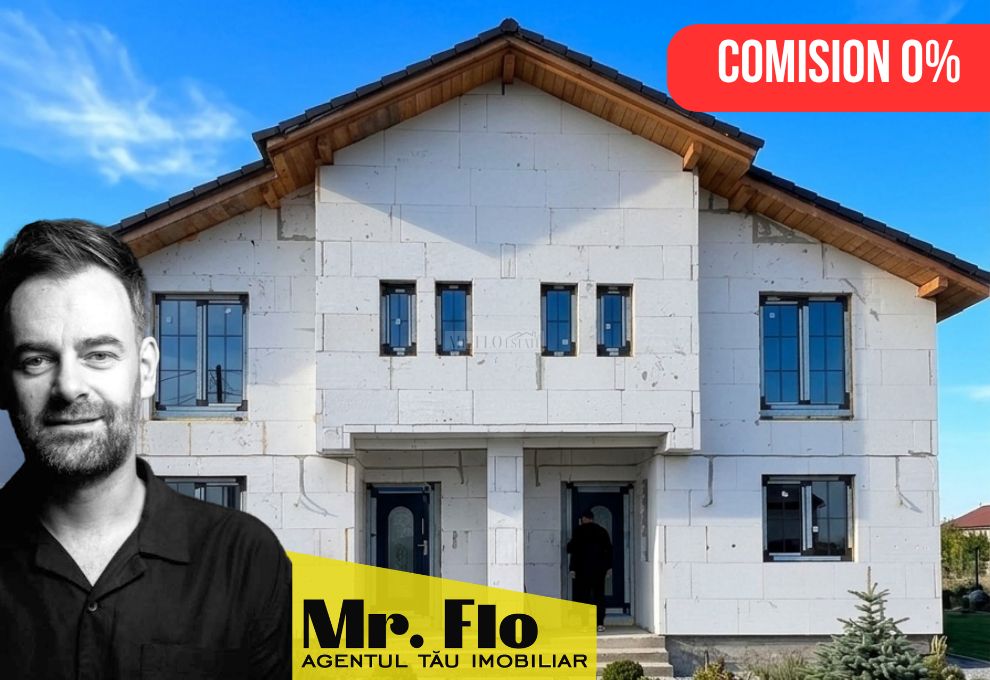 Comision 0 - Duplex de vanzare in Mosnita Noua – Drumul Boilor 130 mp