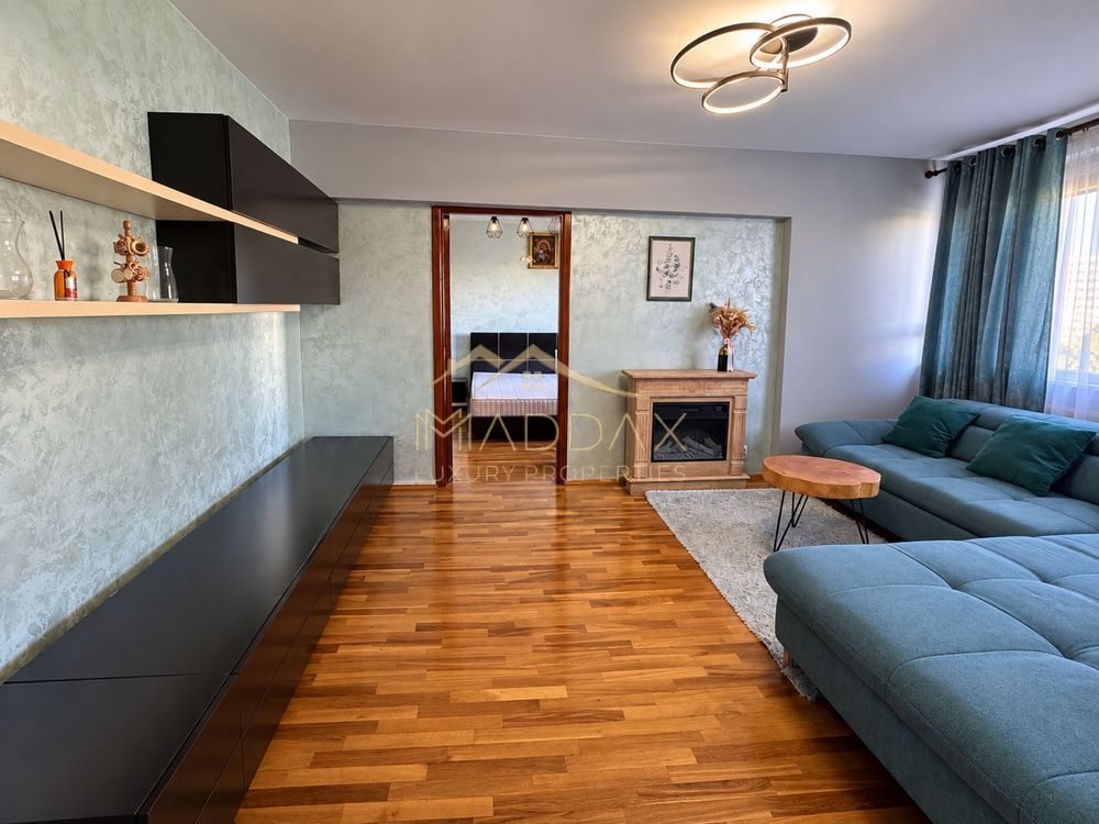 2 camere | Metrou 1 min | Parcul Tineretului 3 min | Parcare | Mobilat complet
