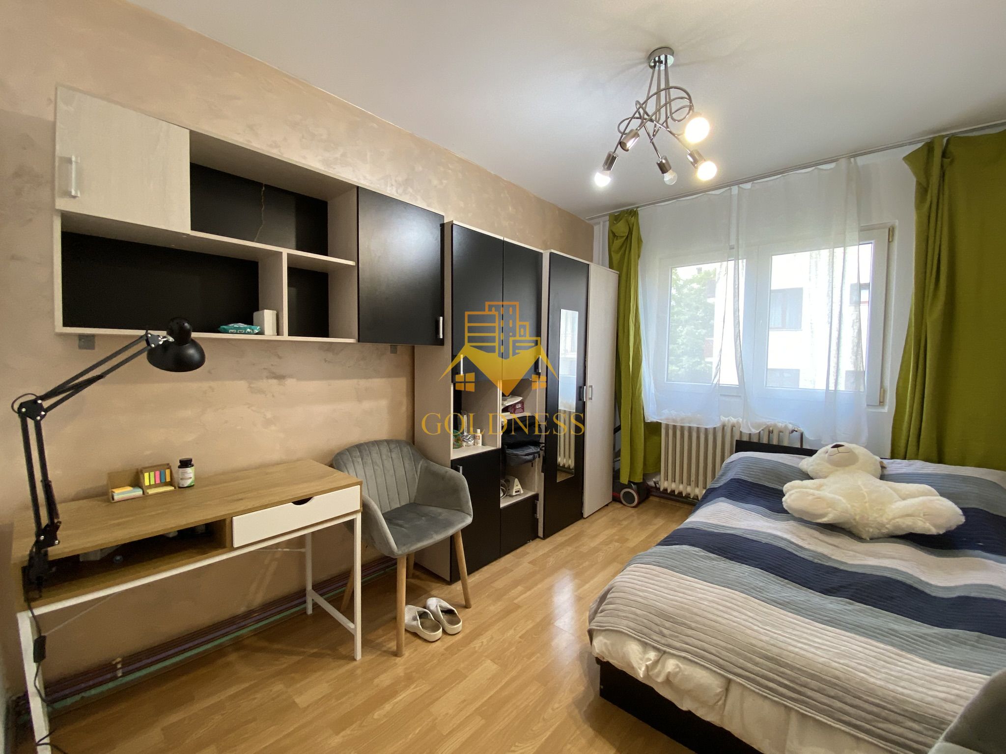 2 camere, semideco. modern, Manastur, etajul I , Sud, Gr. Alexandrescu — fotografia 4