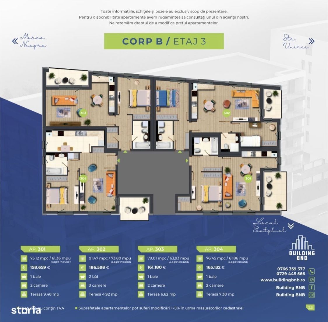 Finalizat-Ap 2 camere Bd Mamaia — fotografia 3