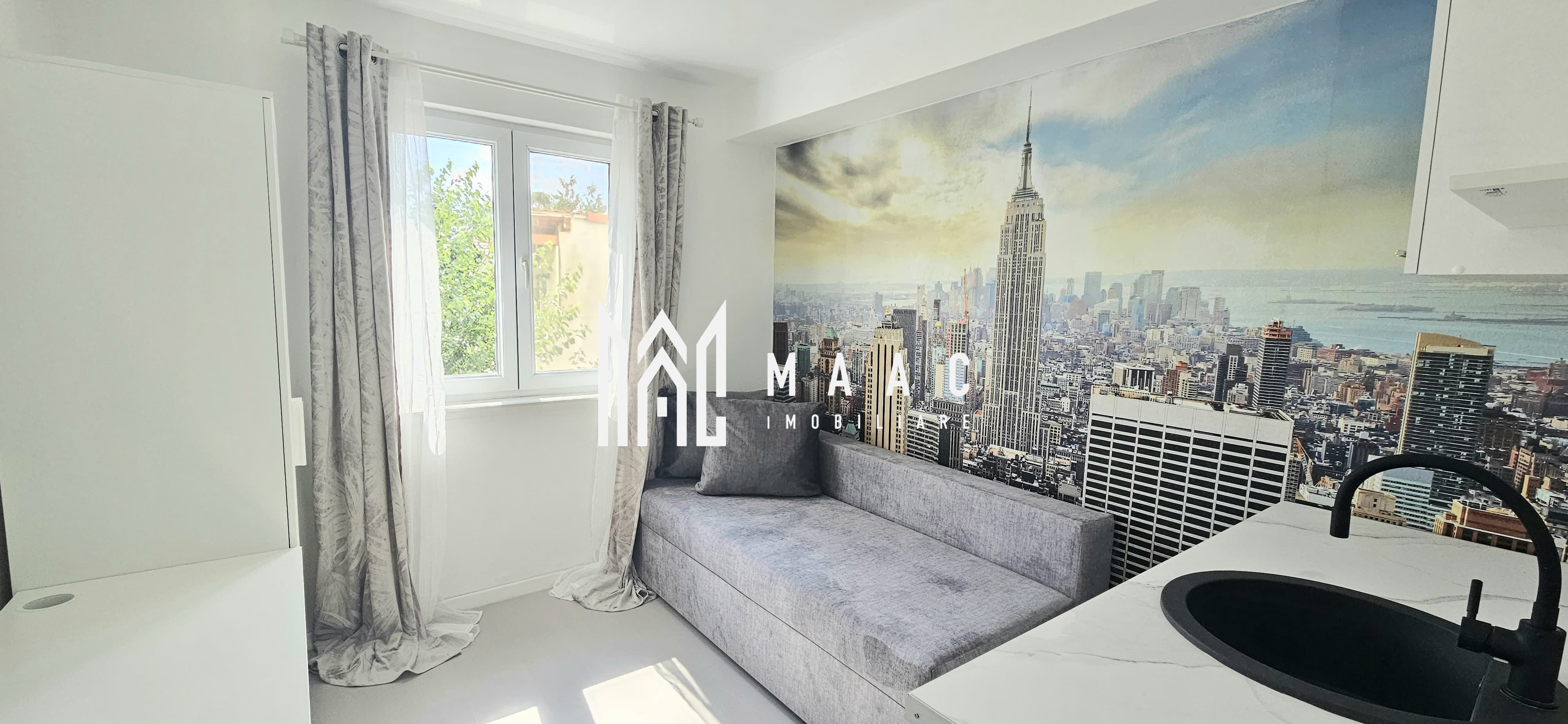 Garsoniera | Etaj 1 | Renovata complet | Mobilata | Lazaret
