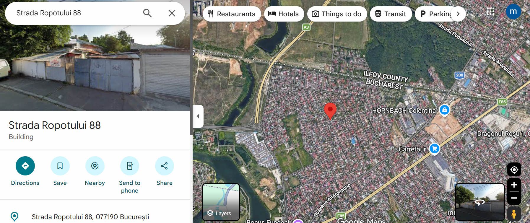 Vand teren 500 mp zona Andronache - Ropotului 88
