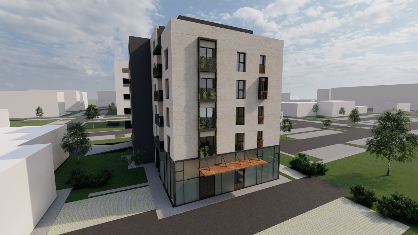 Apartamente cu 1 cameră, clasă energetică A, bloc NOU — fotografia 3