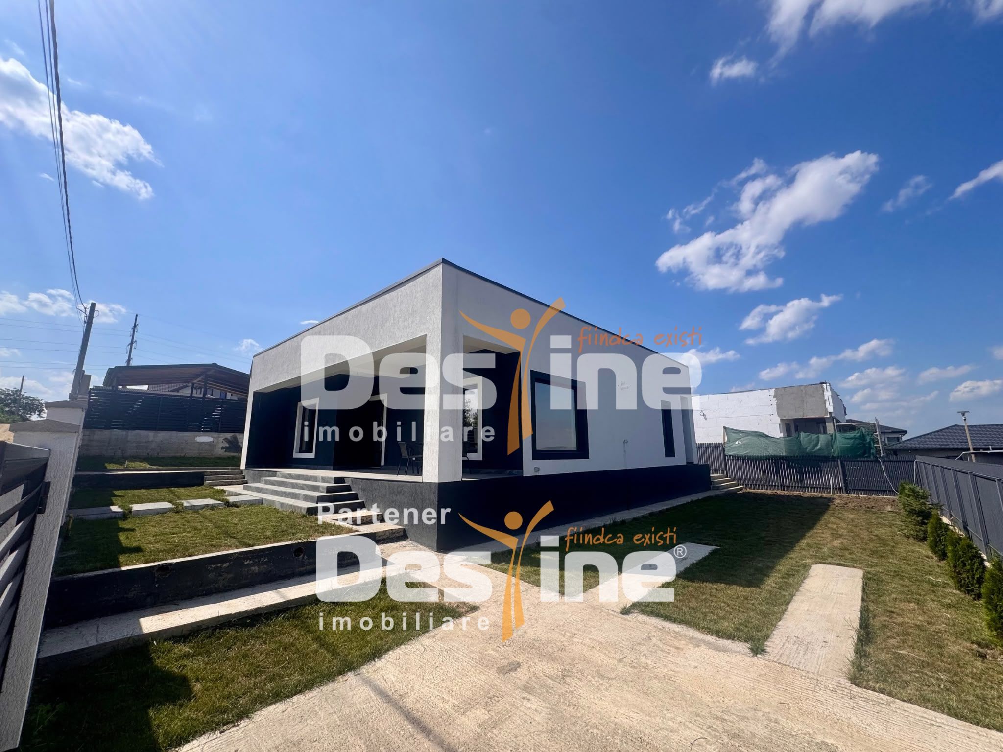 Casă individuală 4 camere, în Cartier - 124mp utili, teren - 450mp