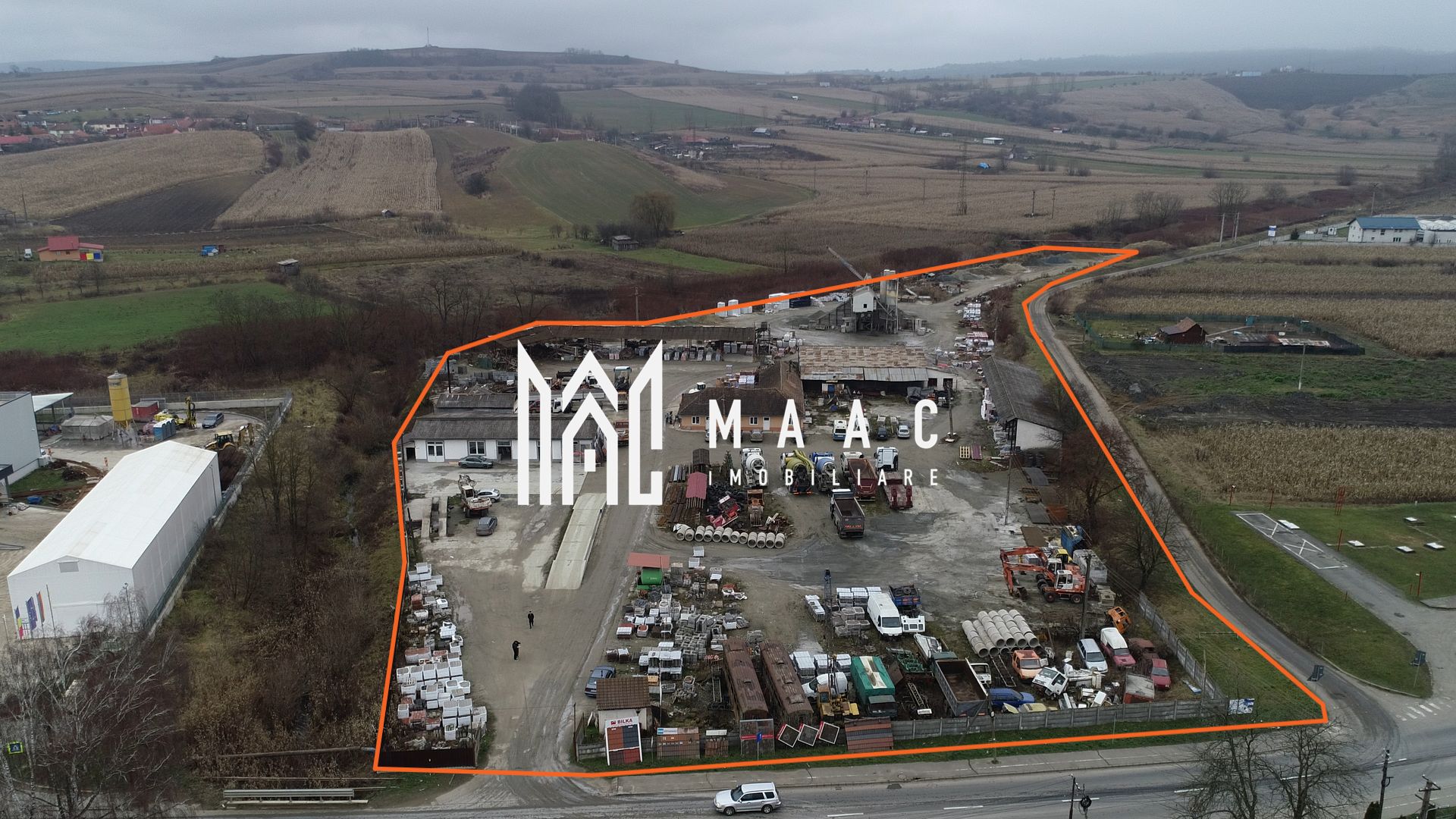 Teren industrial I 18100 mp I St. Betoane I Hale I Agnita
