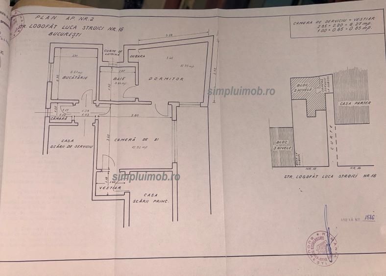Apartament 2 camere renovat complet zona Armeneasca  centrala proprie — fotografia 13