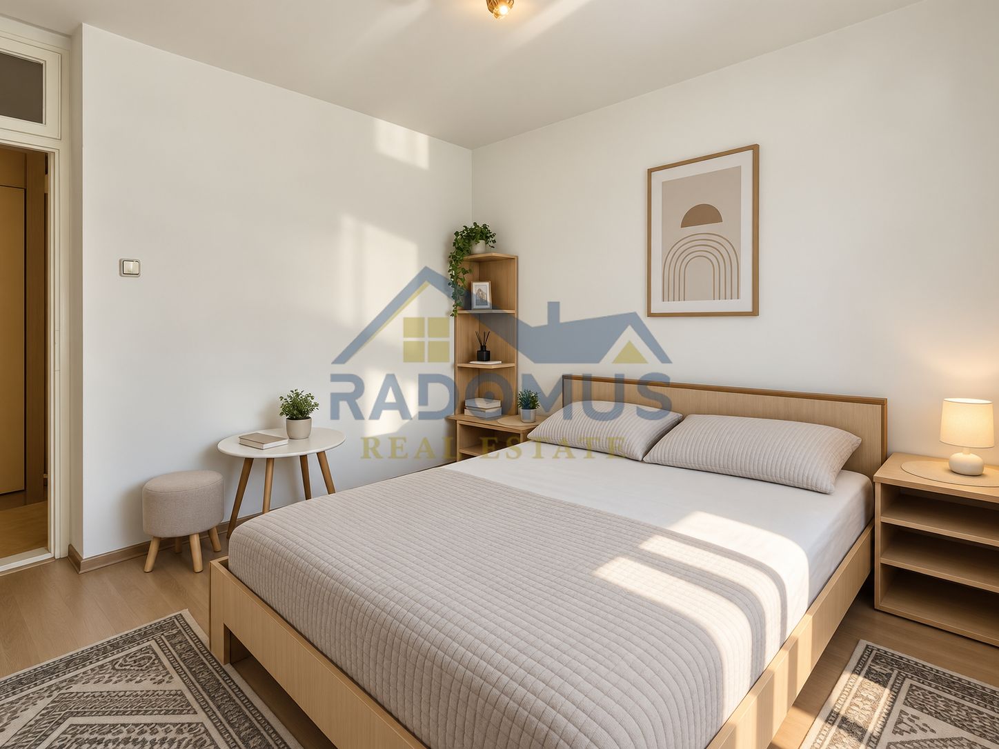 Ap 3 camere | 68 mp | Etaj 2 | Cantacuzino | Complet mobilat și utilat — fotografia 7