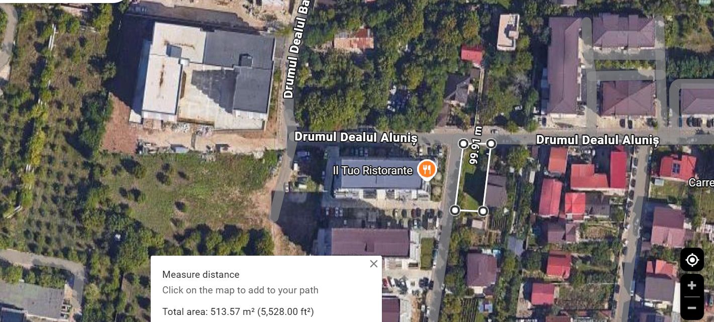 Vand teren P+4, sectorul 4 – zona Drumul dealu Alunis.