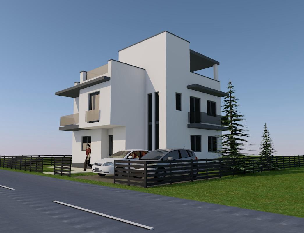 Casa 4 camere,4 bai,200mp,830mp teren,80mp terasa,0%comision