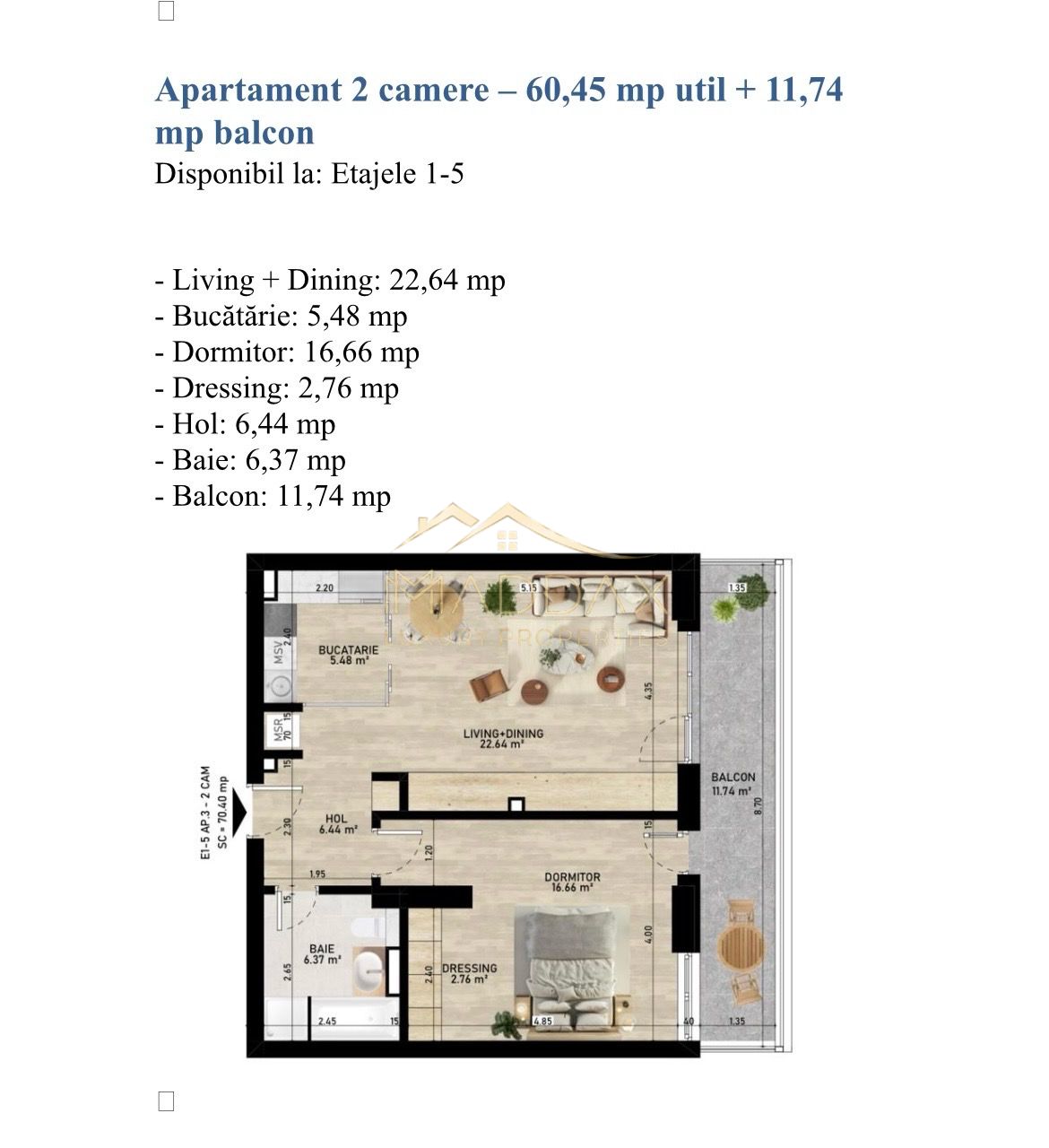 Apartament 2 Camere_PREMIUM_60.45 mp//Lacul Pipera — fotografia 19