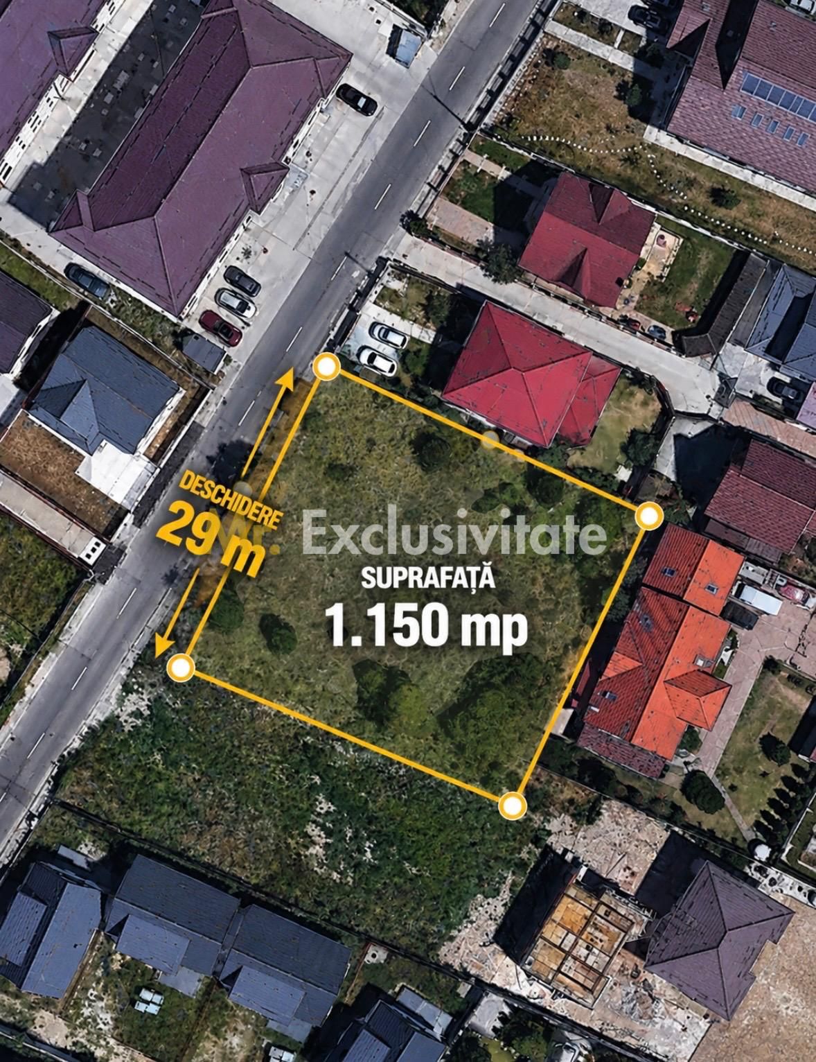 Teren intravilan Gavana Platou - 1150 mp, deschidere 29 m, Regim P+3+M — fotografia 3