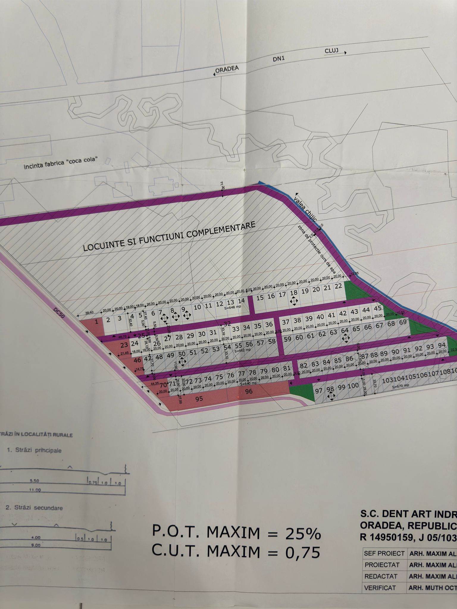 Teren intravilan cu destinația de construcție locuințe, Sacadat-15000e — fotografia 3