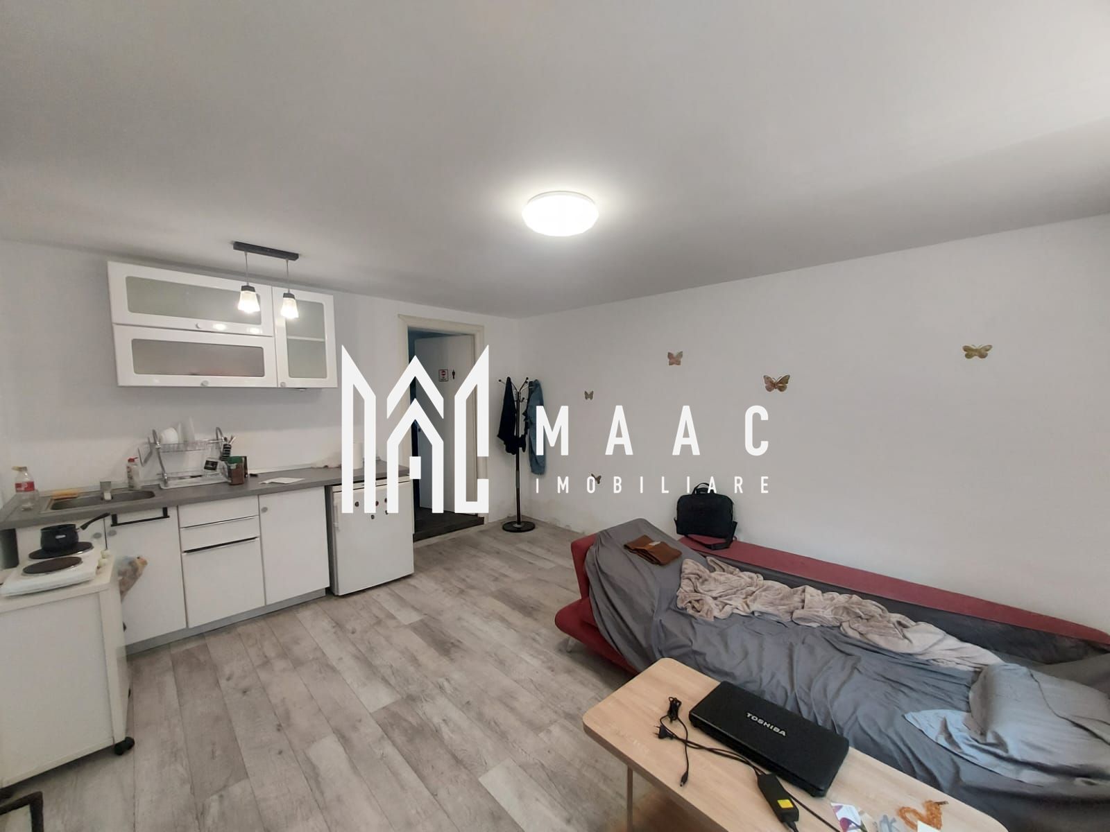 Apartament 1 cameră | Sub Arini, Sibiu | 26 mp, curte,