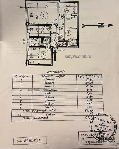 3 Camere Brancoveanu Decomandat — fotografia 8