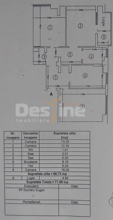 Dacia, Apartament 3 camere, DECOMANDAT, 139.990 EURO — fotografia 11