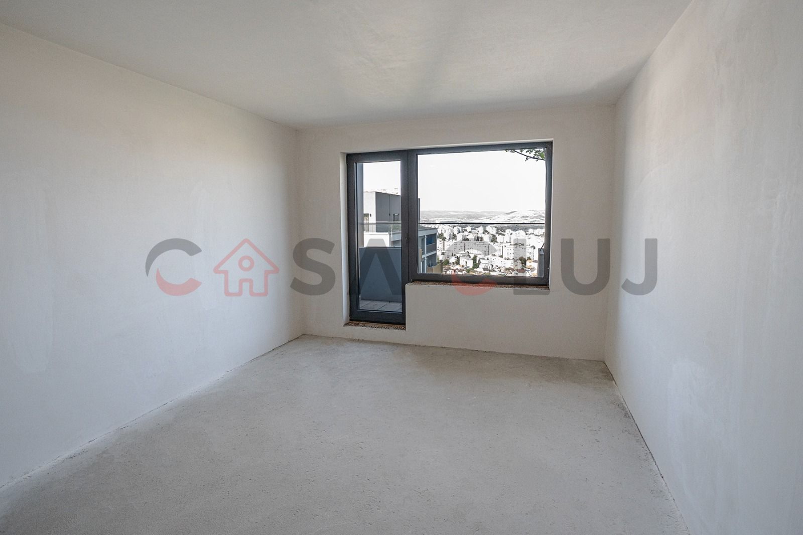 Penthouse zona Lidl Frunzisului - Terasa spatioasa - Semifinisat — fotografia 5