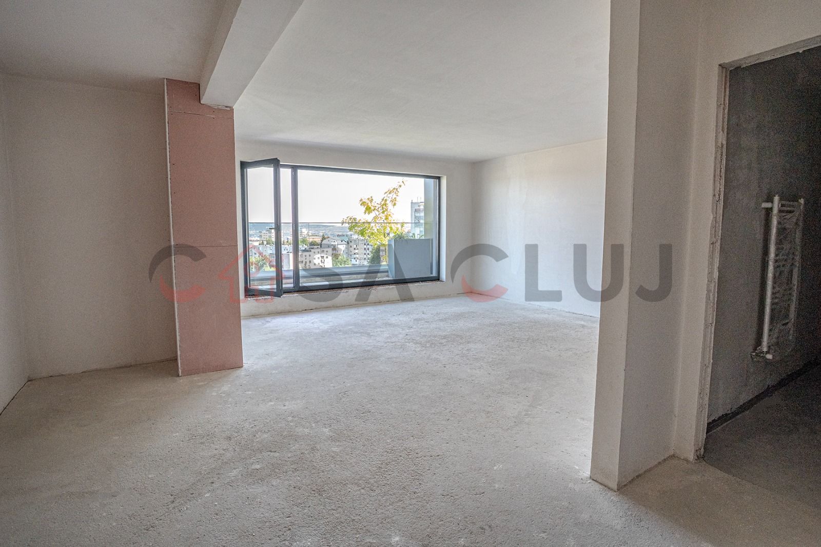 Penthouse zona Lidl Frunzisului - Terasa spatioasa - Semifinisat — fotografia 6