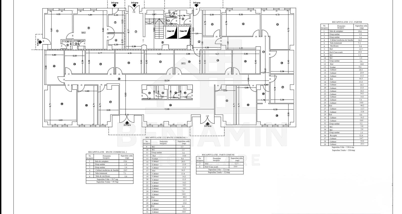Spatiu 530mp-pentru-Policlinica-sau-Clinica-Medicala -Auchan Chimie — fotografia 16