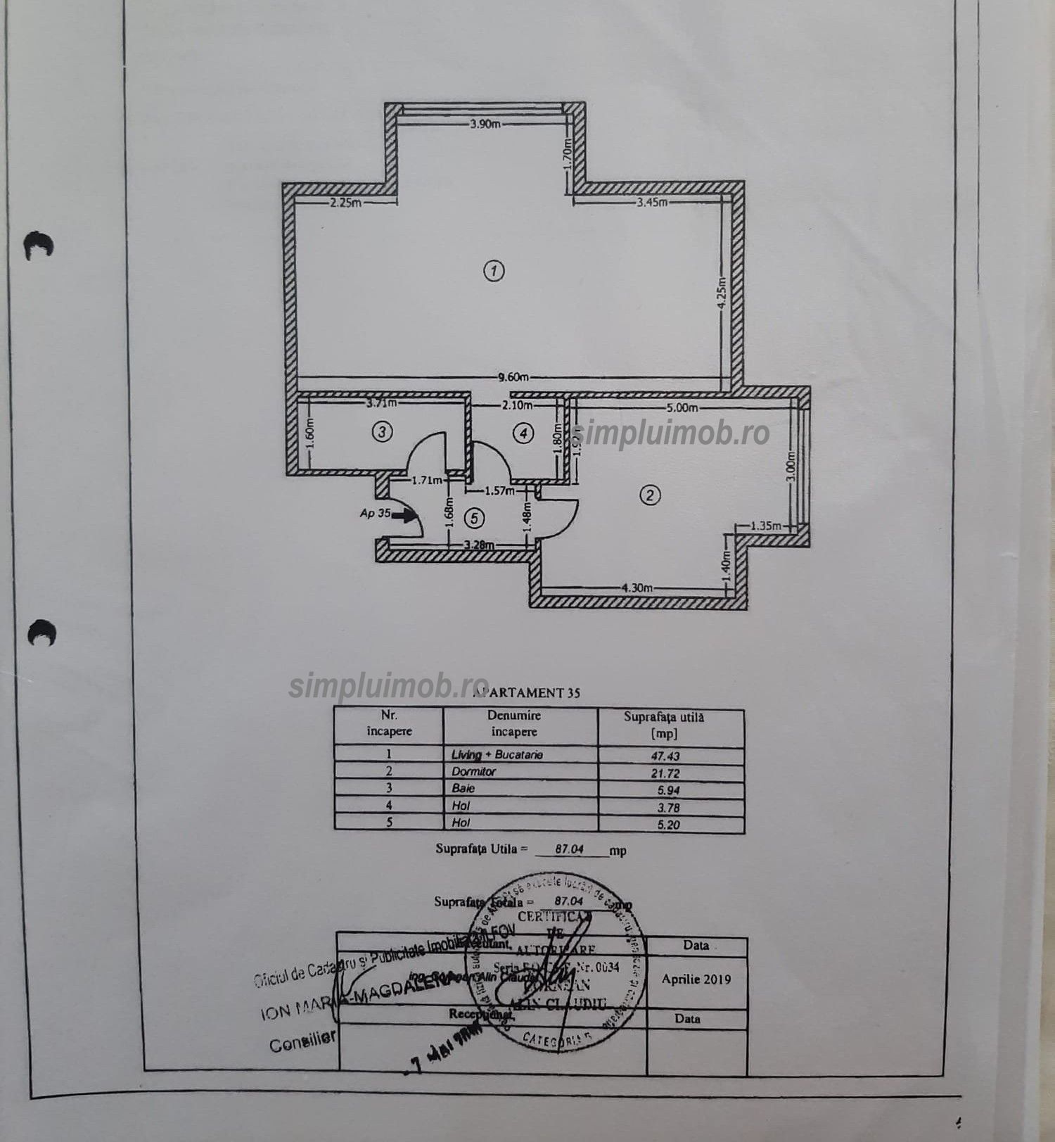 2 Camere 87mp Bloc 2020  Mobilat și Utilat cu pod depozitare — fotografia 7