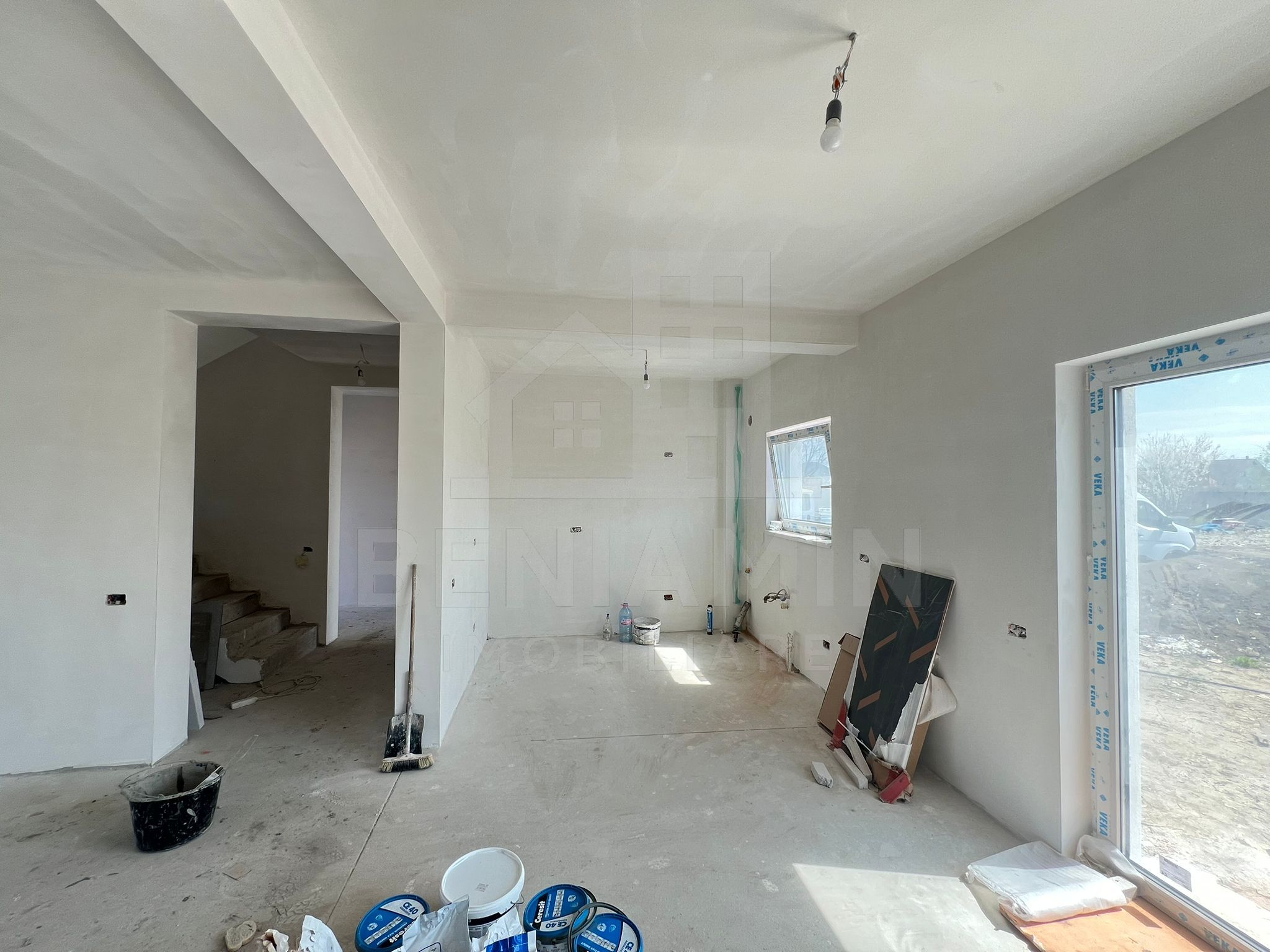 Casa-5 camere-P+1+P-147mp utili-600mp teren-Utilitati-Sanpetru — fotografia 6