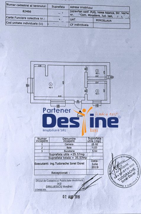 Chirie - Apartament 1 mobilat si utilat, loc de parcare, CUG — fotografia 11