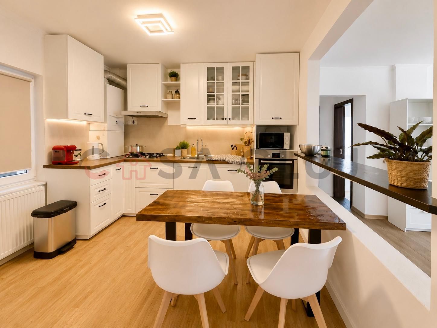 4 camere + dressing, la cheie, parcare, bloc nou, Între Lacuri