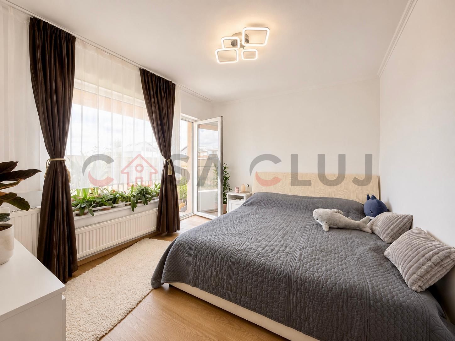 4 camere + dressing, la cheie, parcare, bloc nou, Între Lacuri — fotografia 3