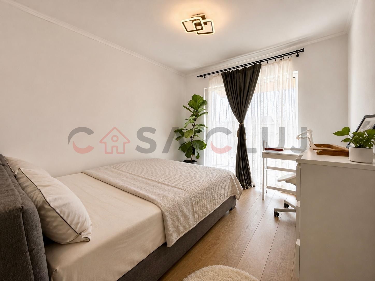 4 camere + dressing, la cheie, parcare, bloc nou, Între Lacuri — fotografia 4