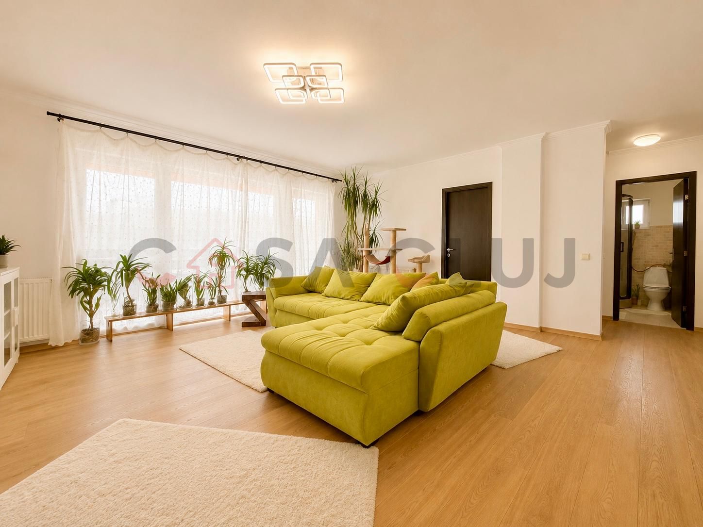 4 camere + dressing, la cheie, parcare, bloc nou, Între Lacuri — fotografia 8