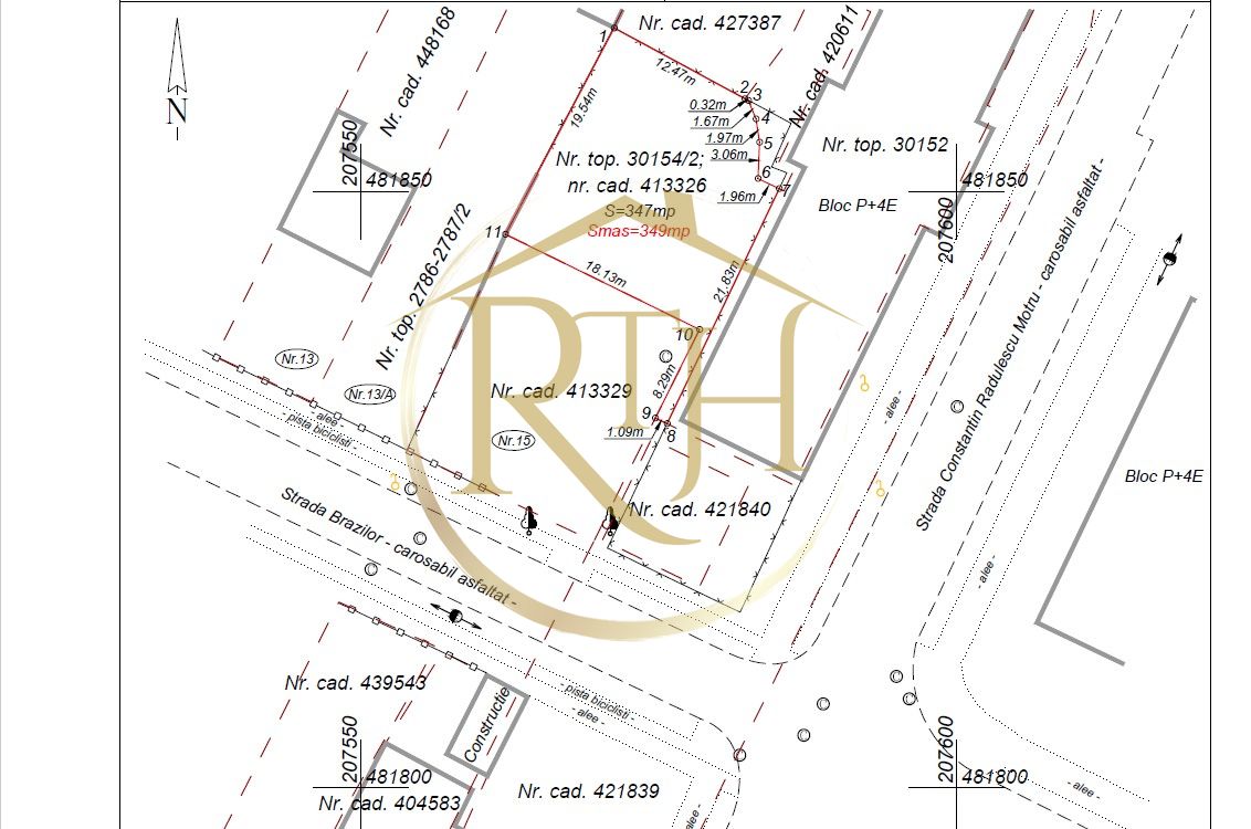 De vânzare teren intravilan pentru construcții, zona Lipovei, Timișoara 701 mp — fotografia 4