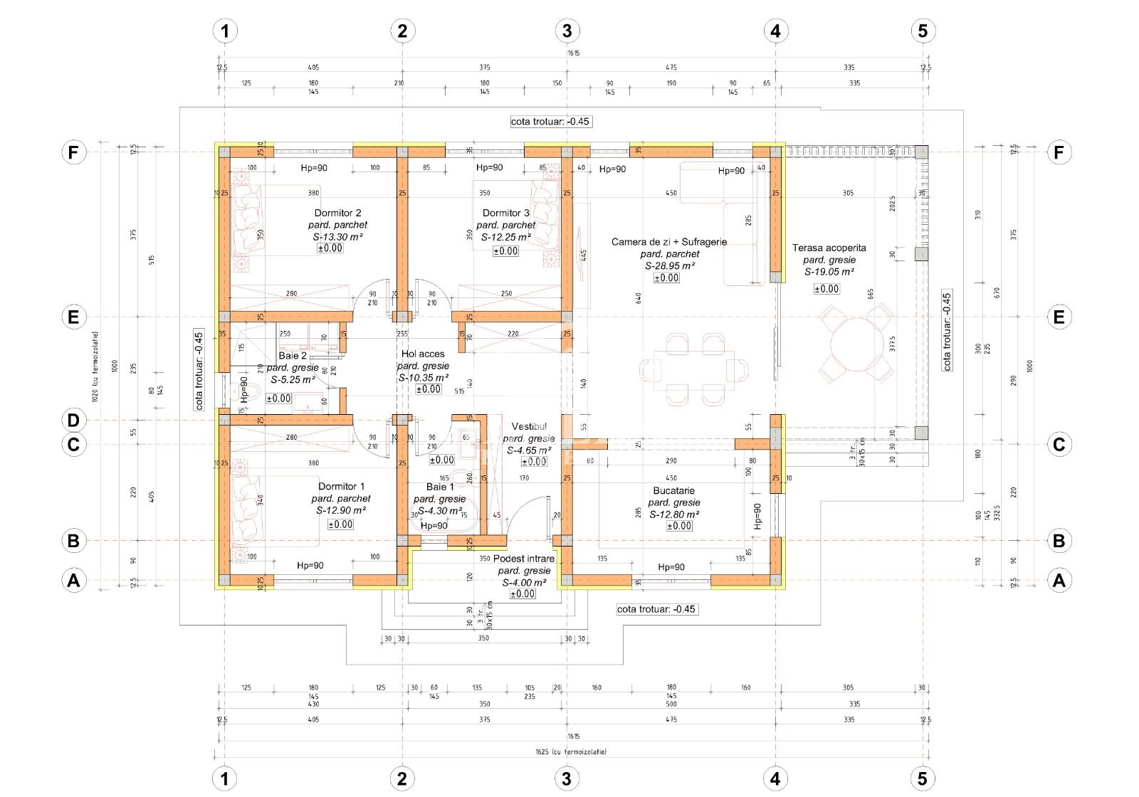 Casa la rosu 150m2 in Mocira MM teren 5,5 ari COMISION 0% — fotografia 4
