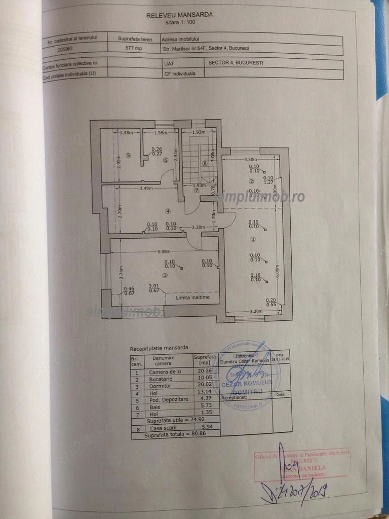 Apart2cam, Mansardat,Bloc tip Vila P+2,Brancoveanu , Oraselul Copiilor — fotografia 10