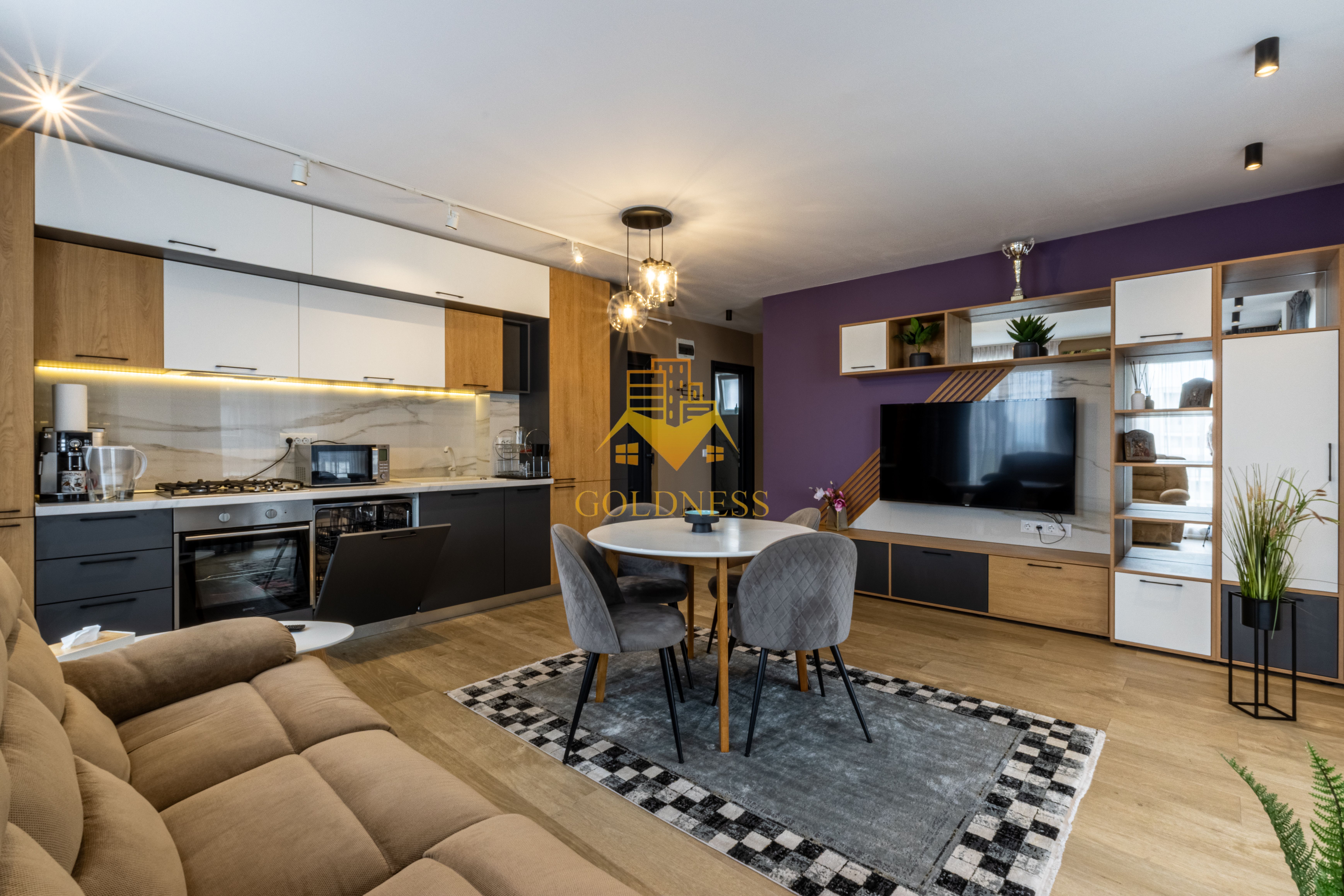 2 camere, garaj, bloc nou, Europa, zona Calea Turzii, OMV, Hexagon — fotografia 5