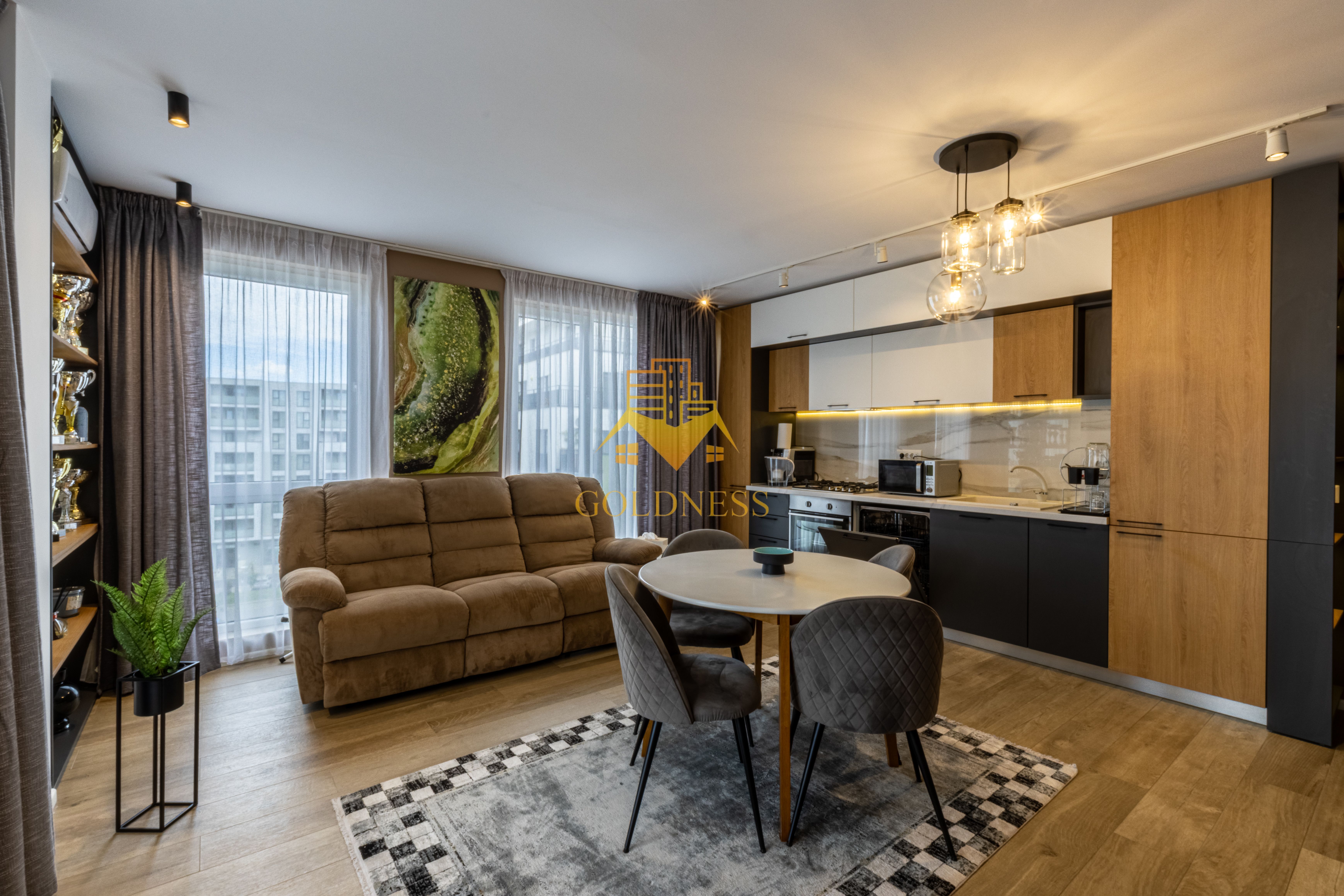 2 camere, garaj, bloc nou, Europa, zona Calea Turzii, OMV, Hexagon — fotografia 6