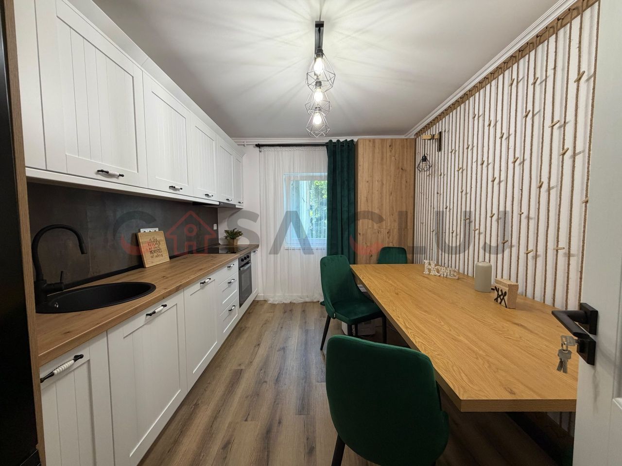 Apartament cu 3 camere, renovat integral, Kaufland Manastur — fotografia 4