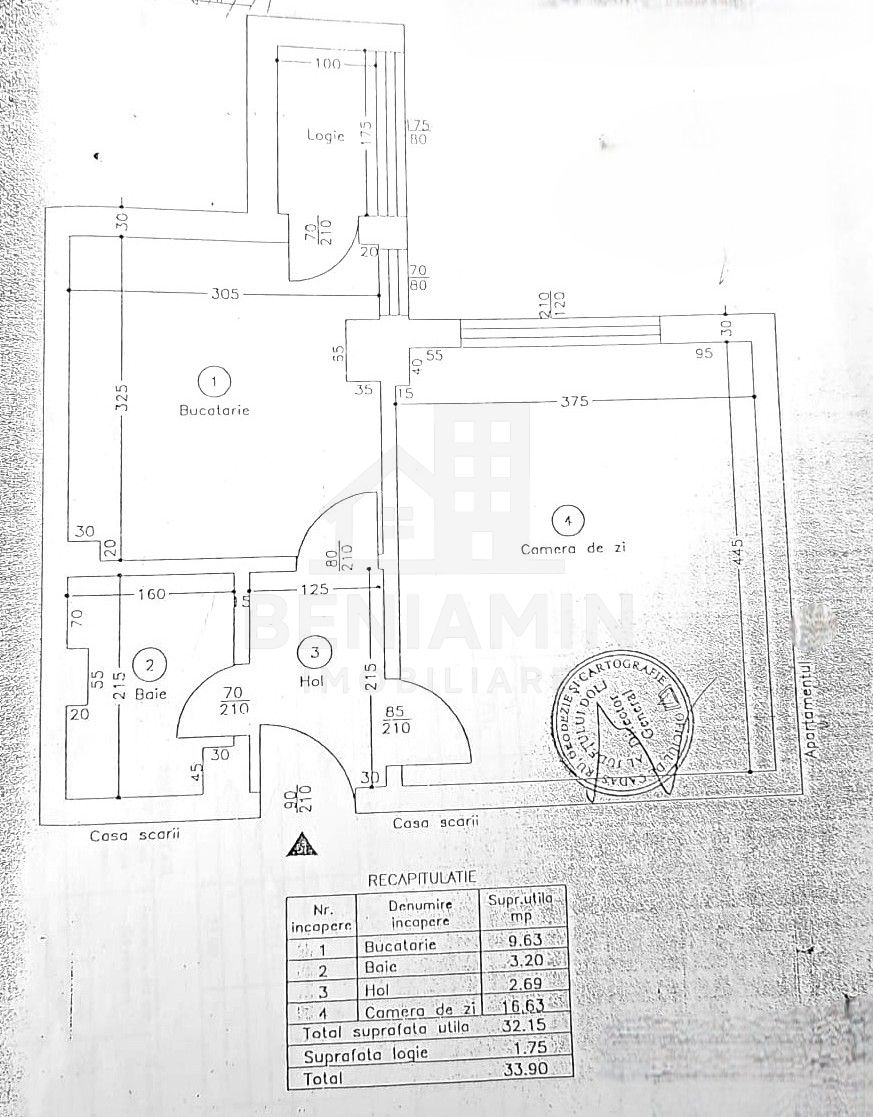 Garsoniera Decomandata pe Dezrobirii -centrala termica -etaj 9 -34mp — fotografia 11