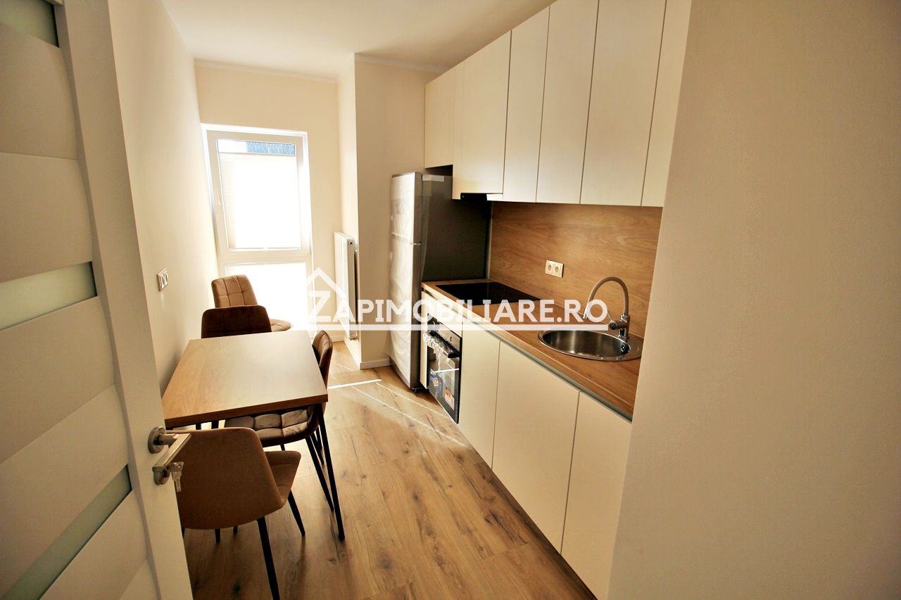Apartament 1 camera,40 mp, bloc nou, mobilat si utilat. — fotografia 3