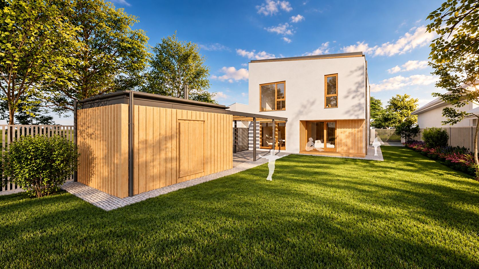 Casa individuala NZEB, 5 camere, 3 bai, finisata, P+ET+POD, Someseni — fotografia 3