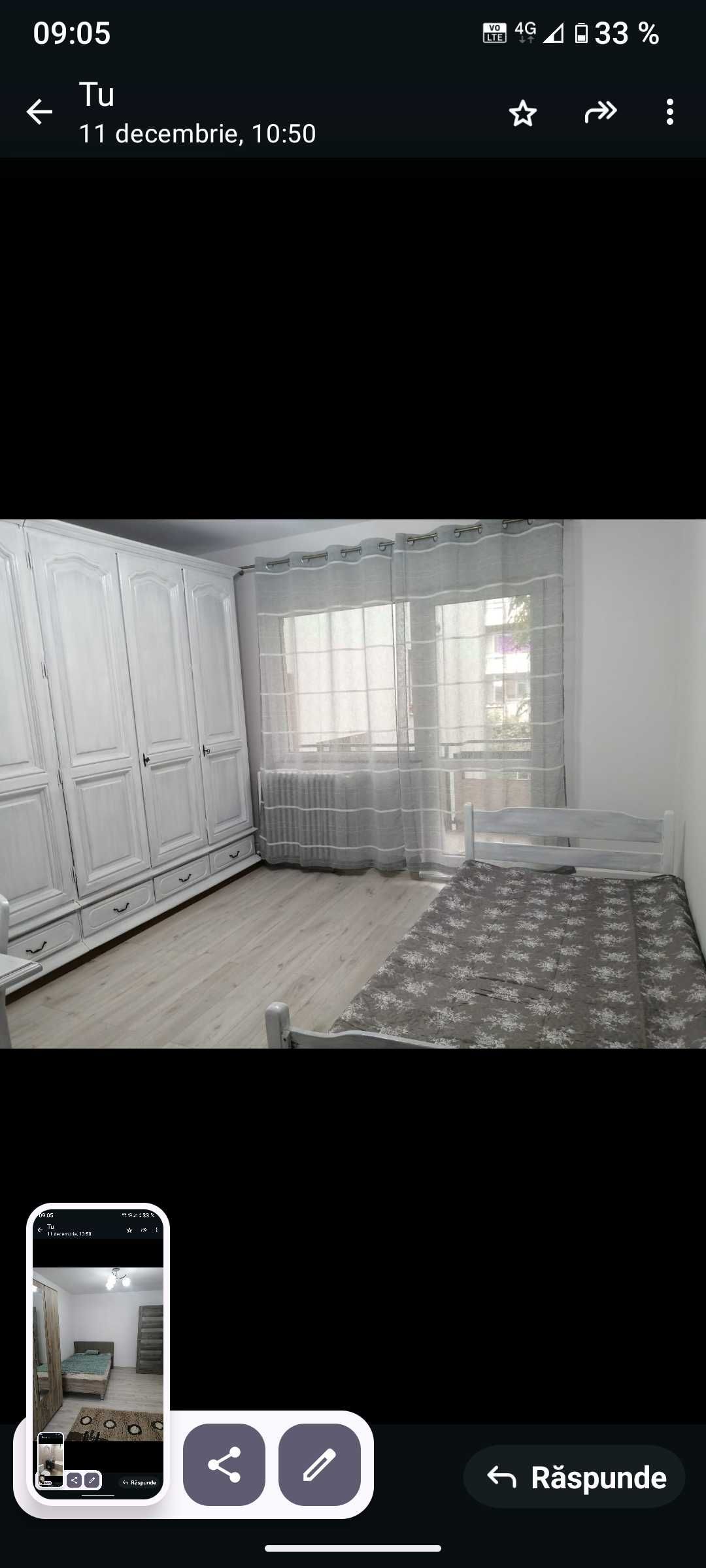 Vând apartament 3 camere + living, Mărăști, finisat. — fotografia 3