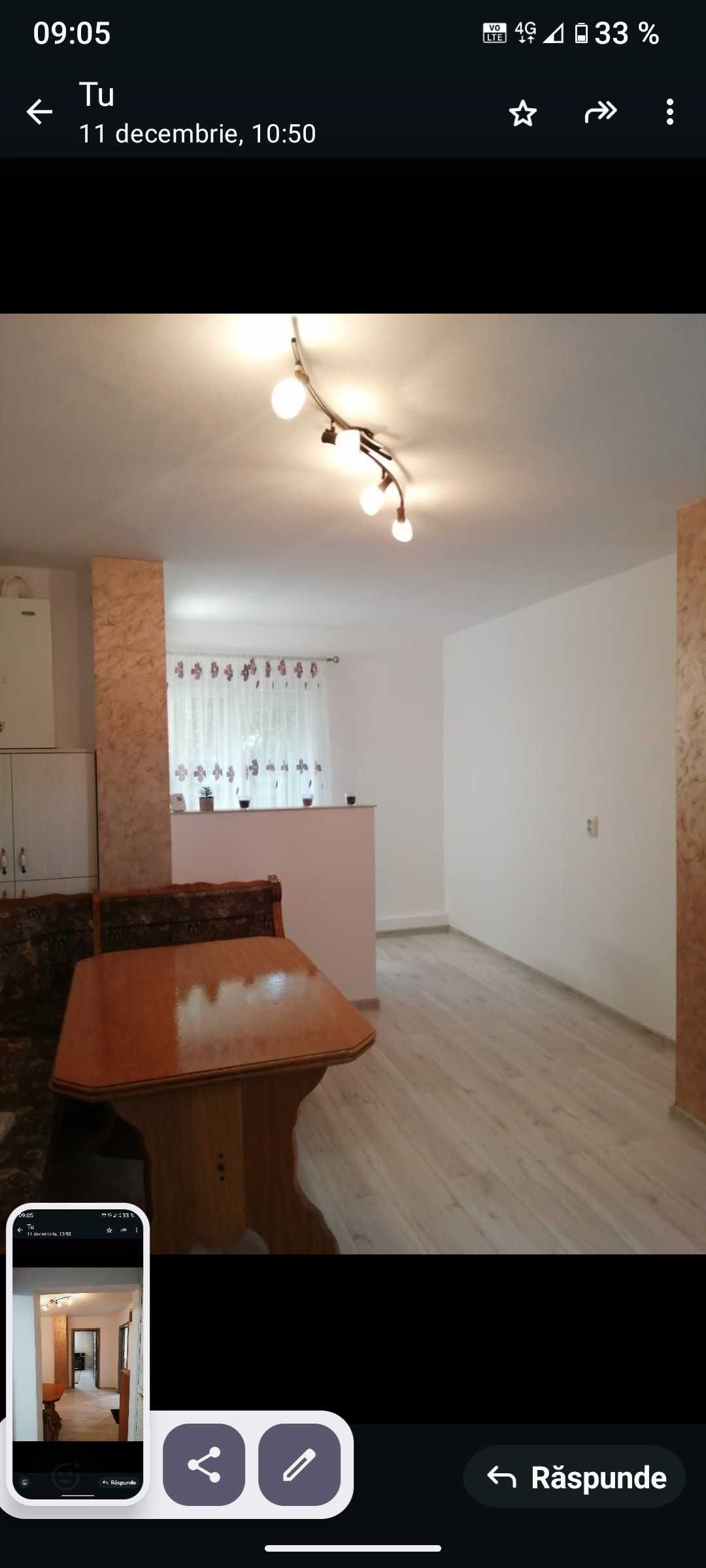 Vând apartament 3 camere + living, Mărăști, finisat. — fotografia 5