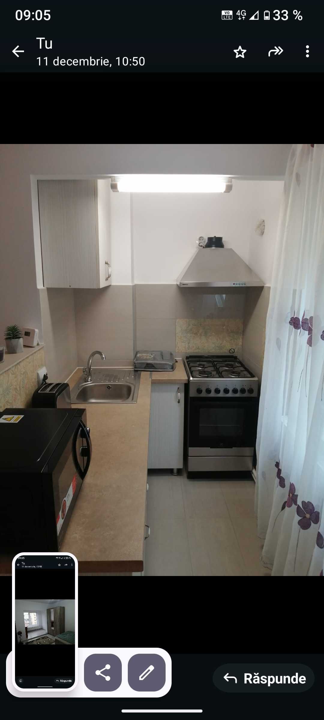 Vând apartament 3 camere + living, Mărăști, finisat. — fotografia 6