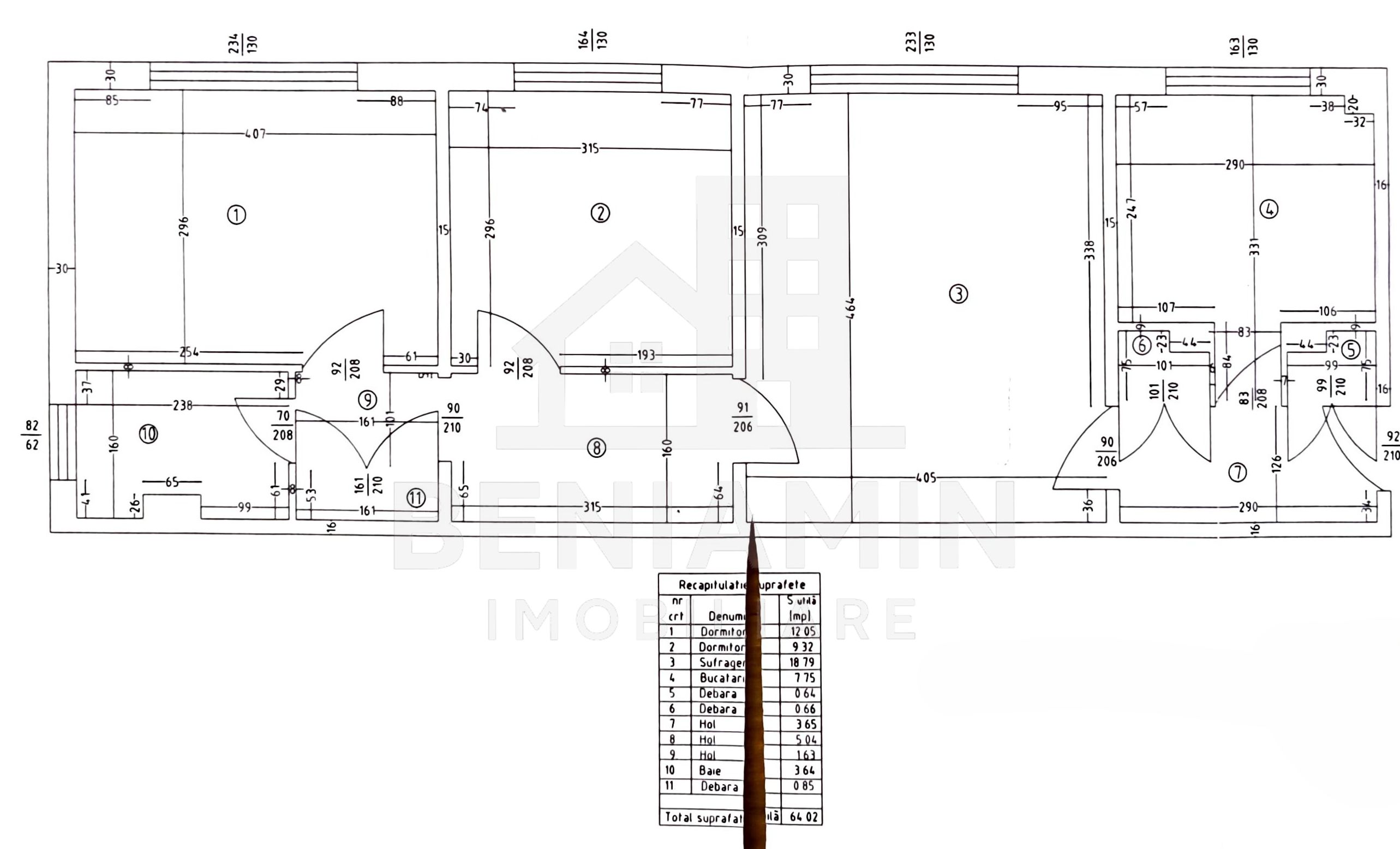 3 Camere-Parter-McDonald's-Renovat-Anvelopat-Mobilat-Zona Excelenta — fotografia 10