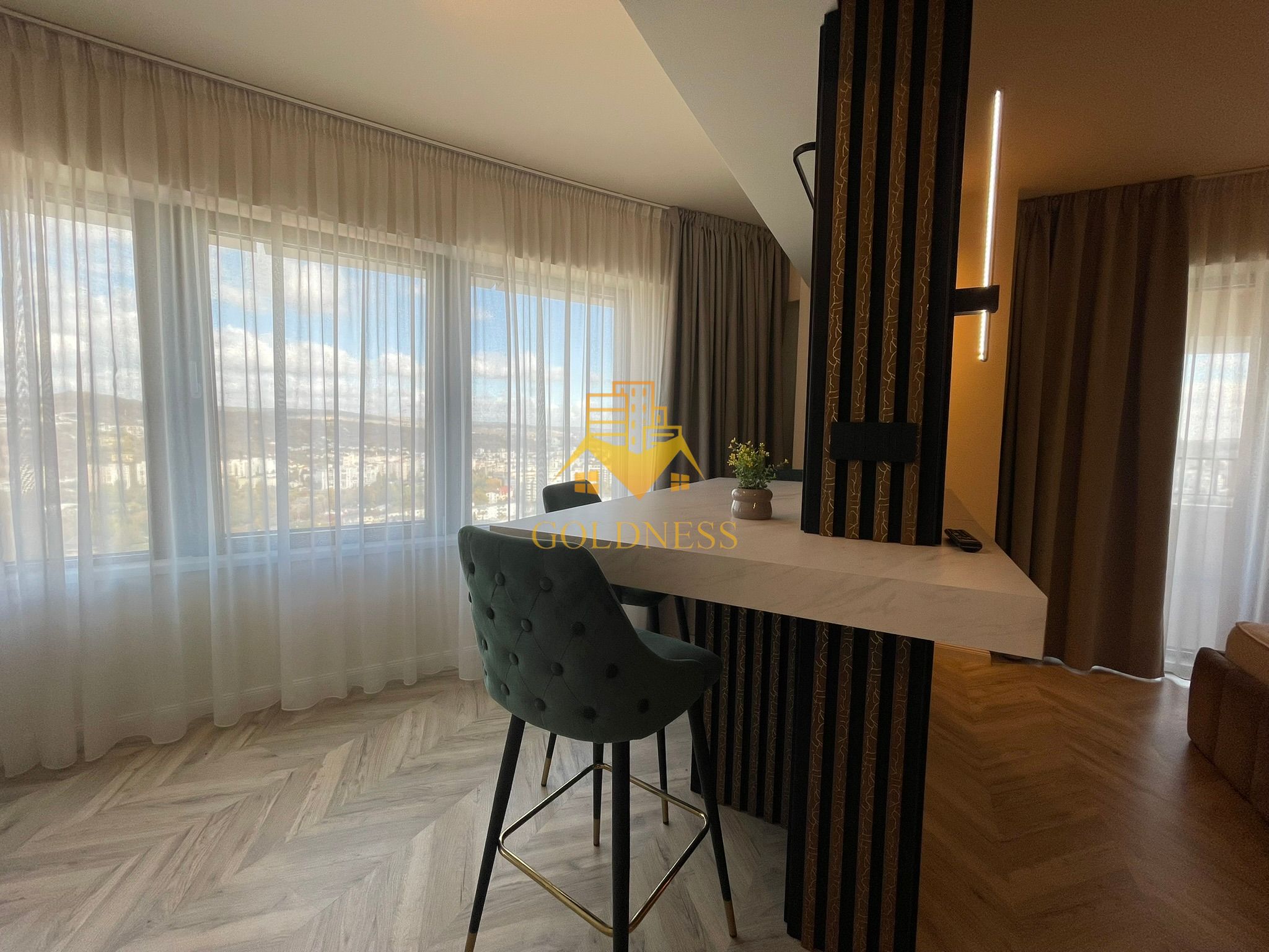 West City!Apartament 45 mp finisat utilat mobilat! Panorama pe Cluj! — fotografia 3