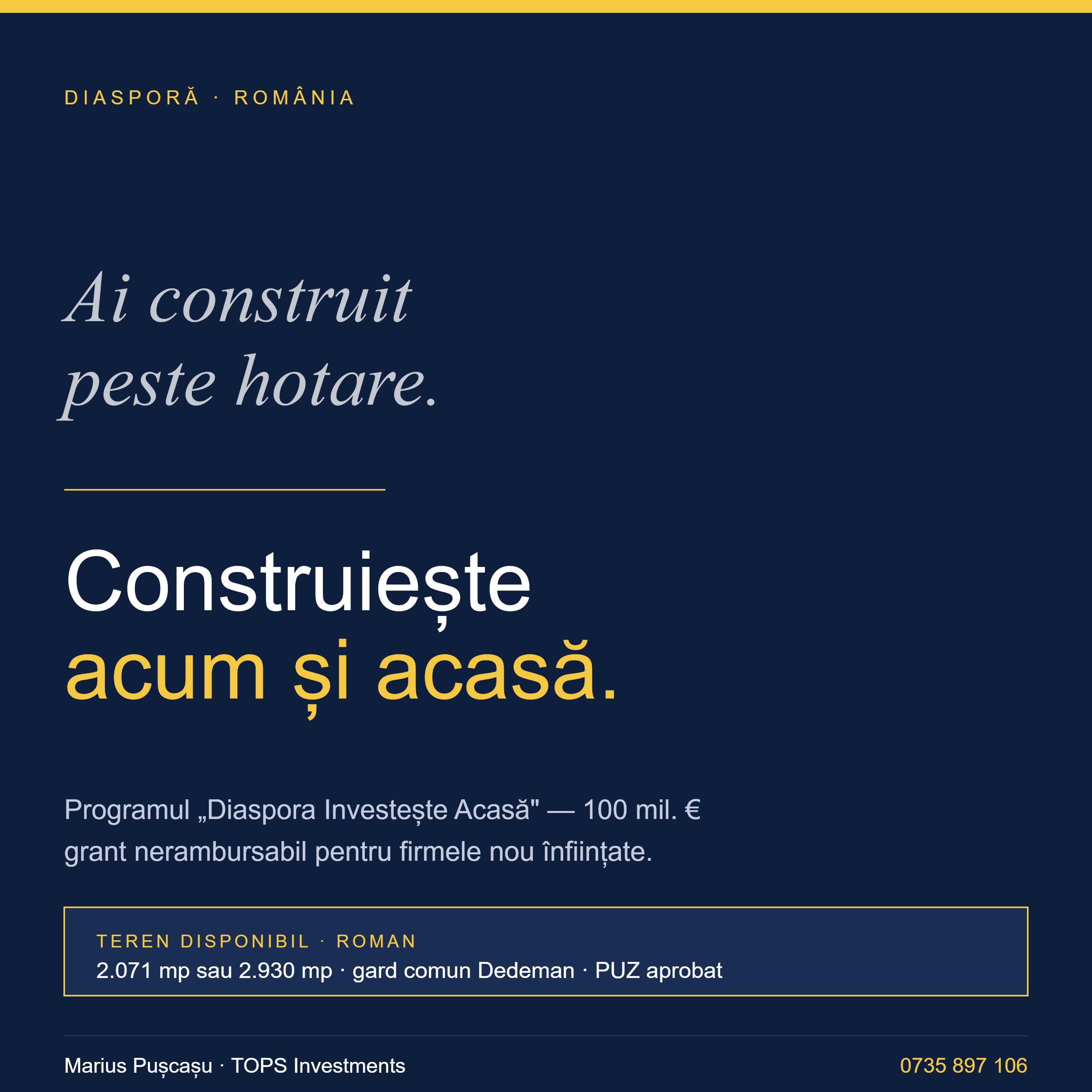 Teren industrial & comercial lângă Dedeman Roman! 📢 — fotografia 8