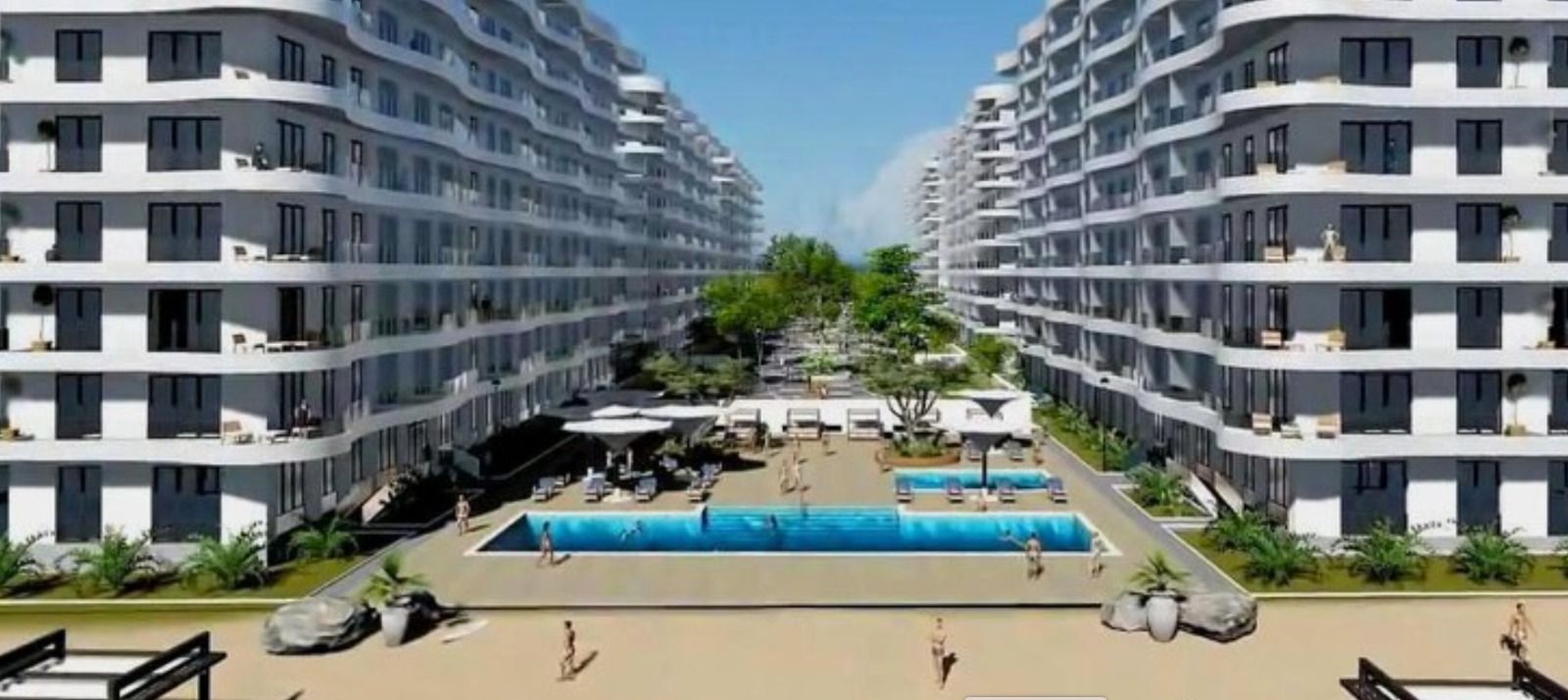 Oferta promo! 2 Cam 90 mp  Casa del Mar Mamaia Nord zona cluburi ,langa plaja — fotografia 2
