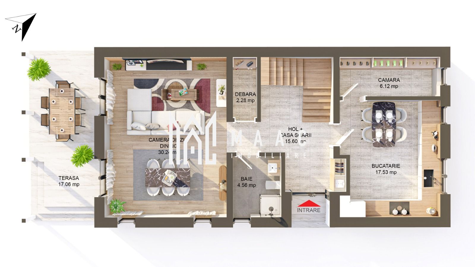Casa individuala | 4 camere | La cheie | 644 MP | Selimbar — fotografia 3
